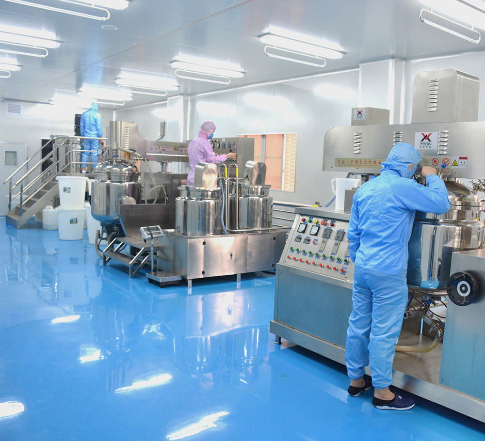 藍淇乳化設備生產(chǎn)中